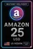 $25  Amazon.com Gift Card US 