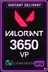 Valorant Points - 3650 VP (Latam Server)