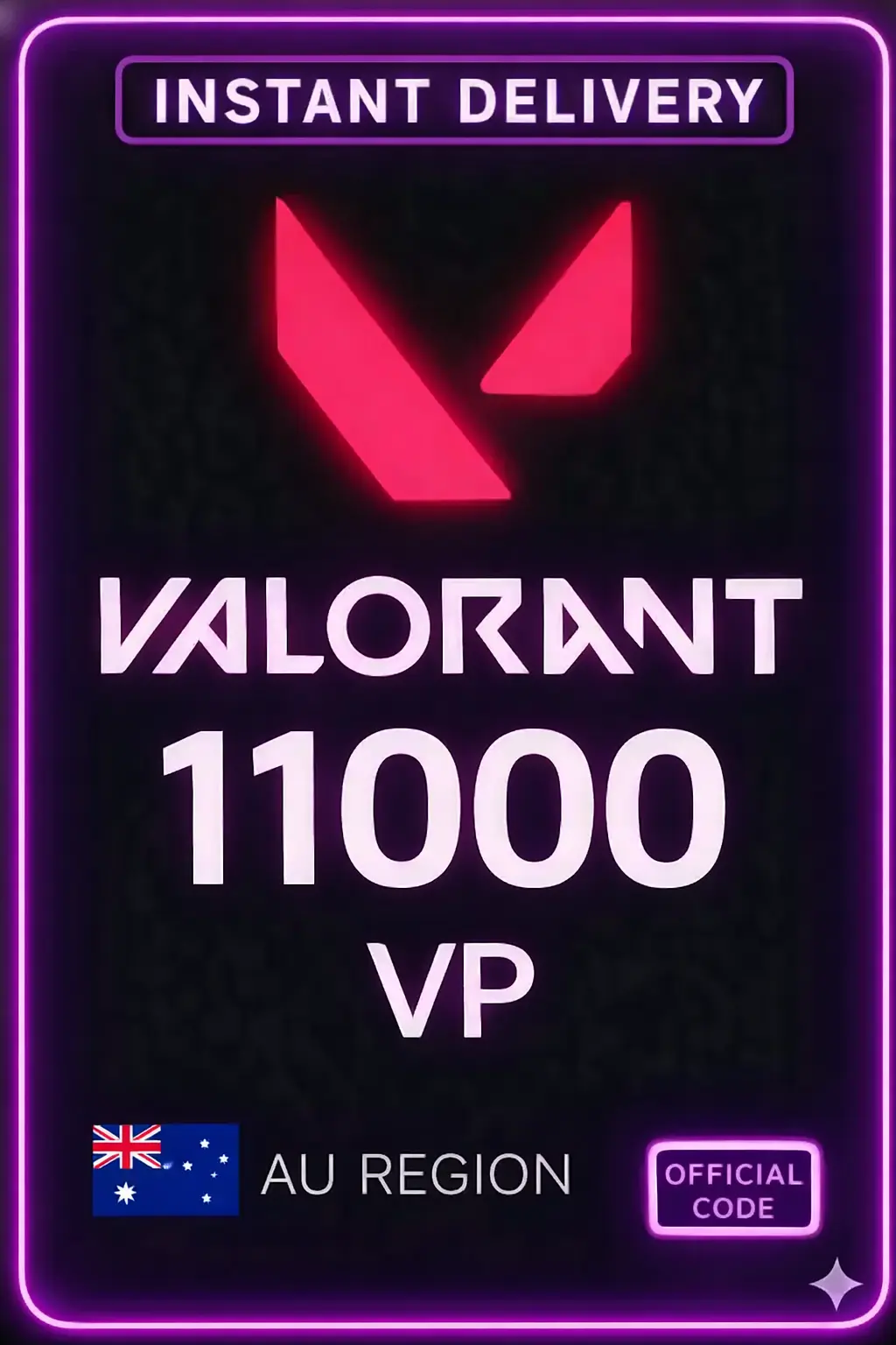 Valorant Points - 11000 VP (Australia)