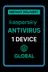 카스퍼스크 Antivirus - 1 대용량 (글로벌)