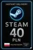 Steam钱包 40 PLN - （波兰）