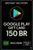 Google Play Gift Card - Brasil BR 150