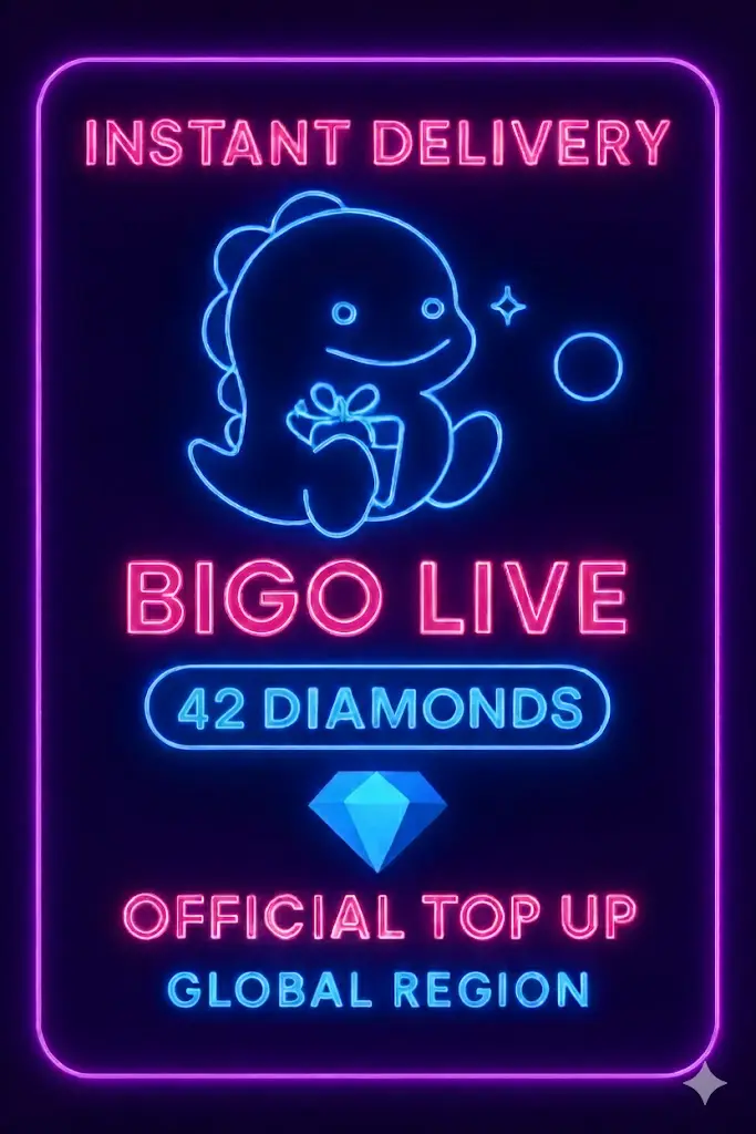 Bigo Live - 42 Diamonds (Top-Up) Bigo Live - 42 Diamonds (Top-Up)