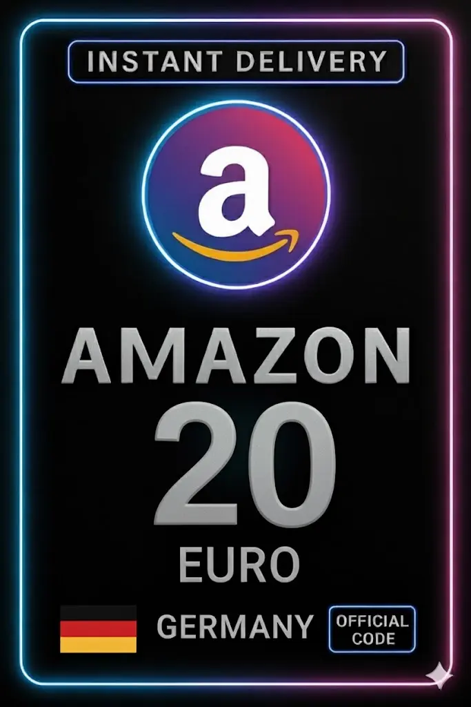 Cartão-presente da Amazon - Alemanha 20 € Cartão-presente da Amazon - Alemanha 20 €