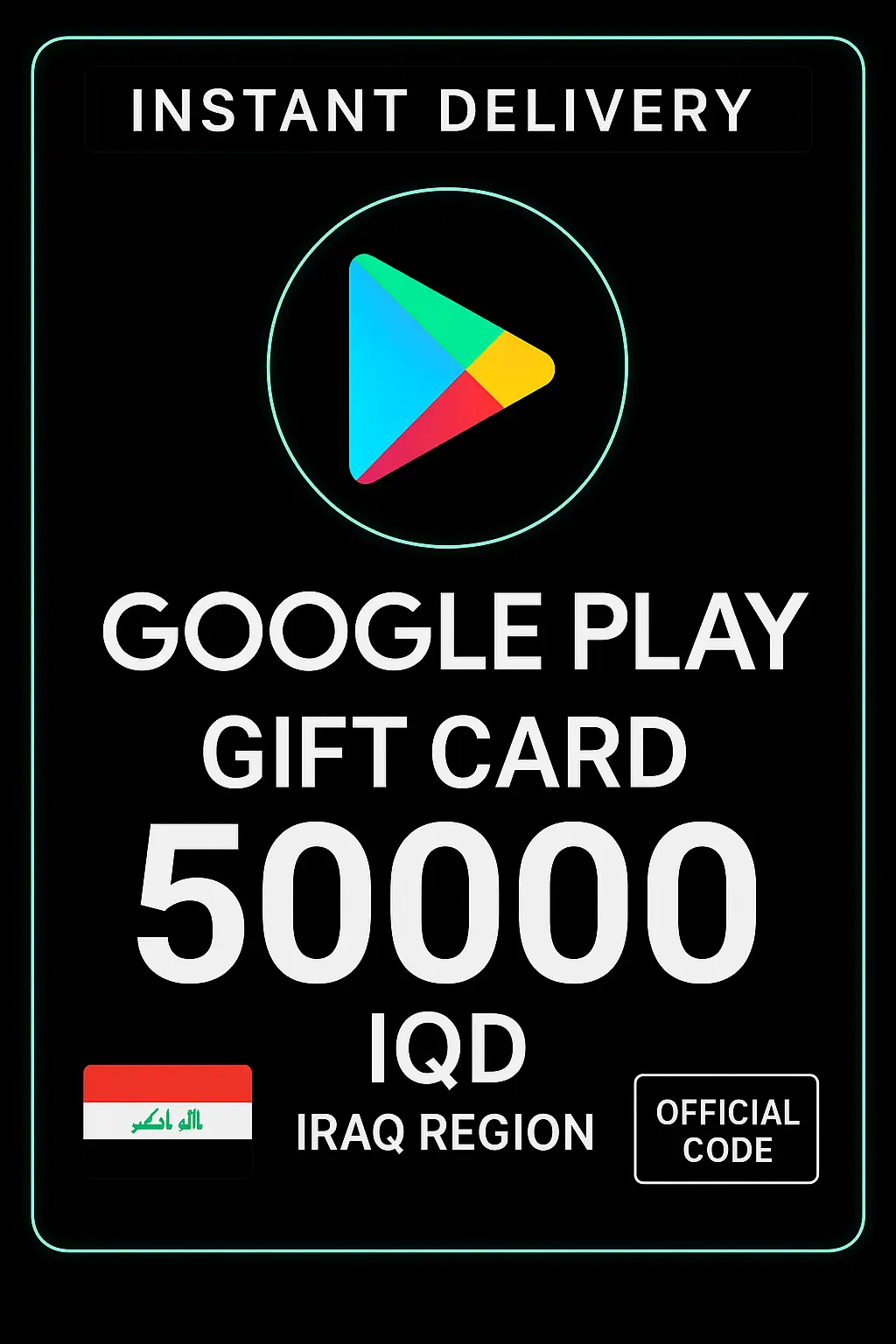 Google Play Gift Card - Iraq 50000 IQD