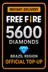 Free Fire 5600 Diamonds Top-Up (Brazil)