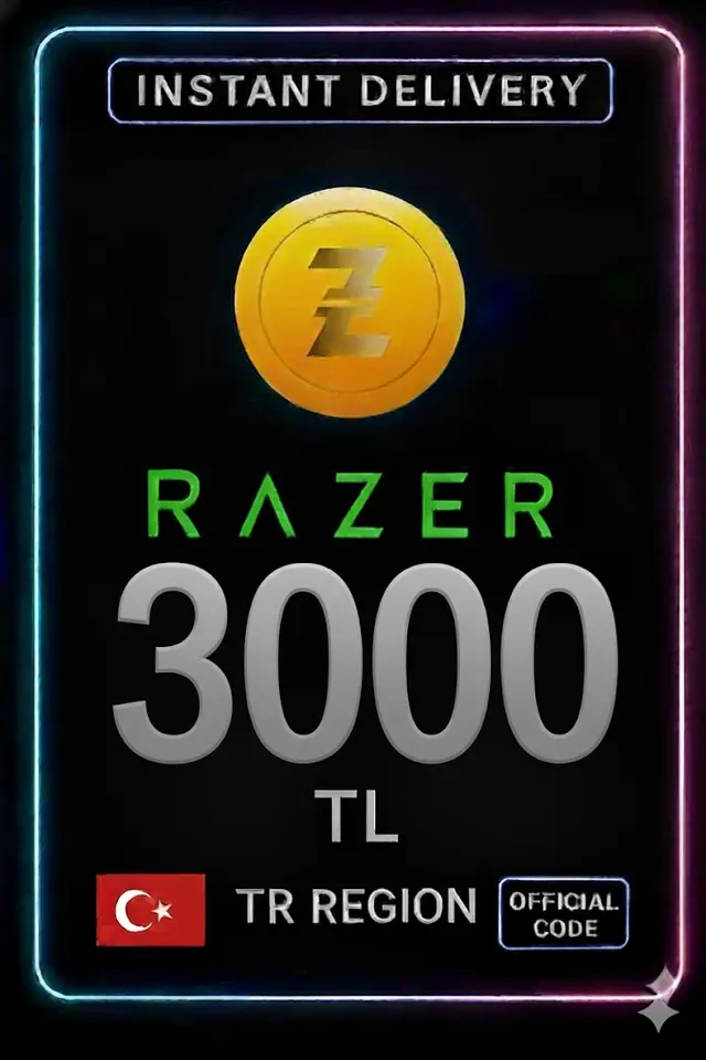 3000 TL Razer Gold Pin