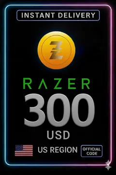 Razer Gold 300$ US Carta Regalo