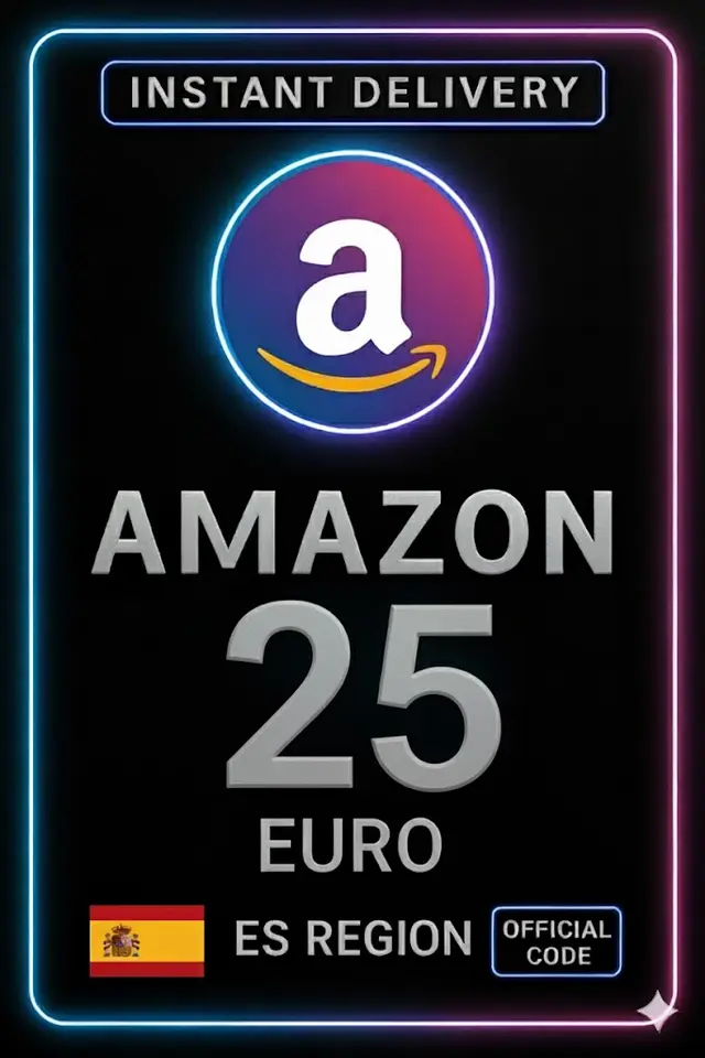 Karta podarunkowa Amazon - Hiszpania 25 €