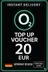 O2 Լիցքավորման վաուչեր - 20 EUR (DE)