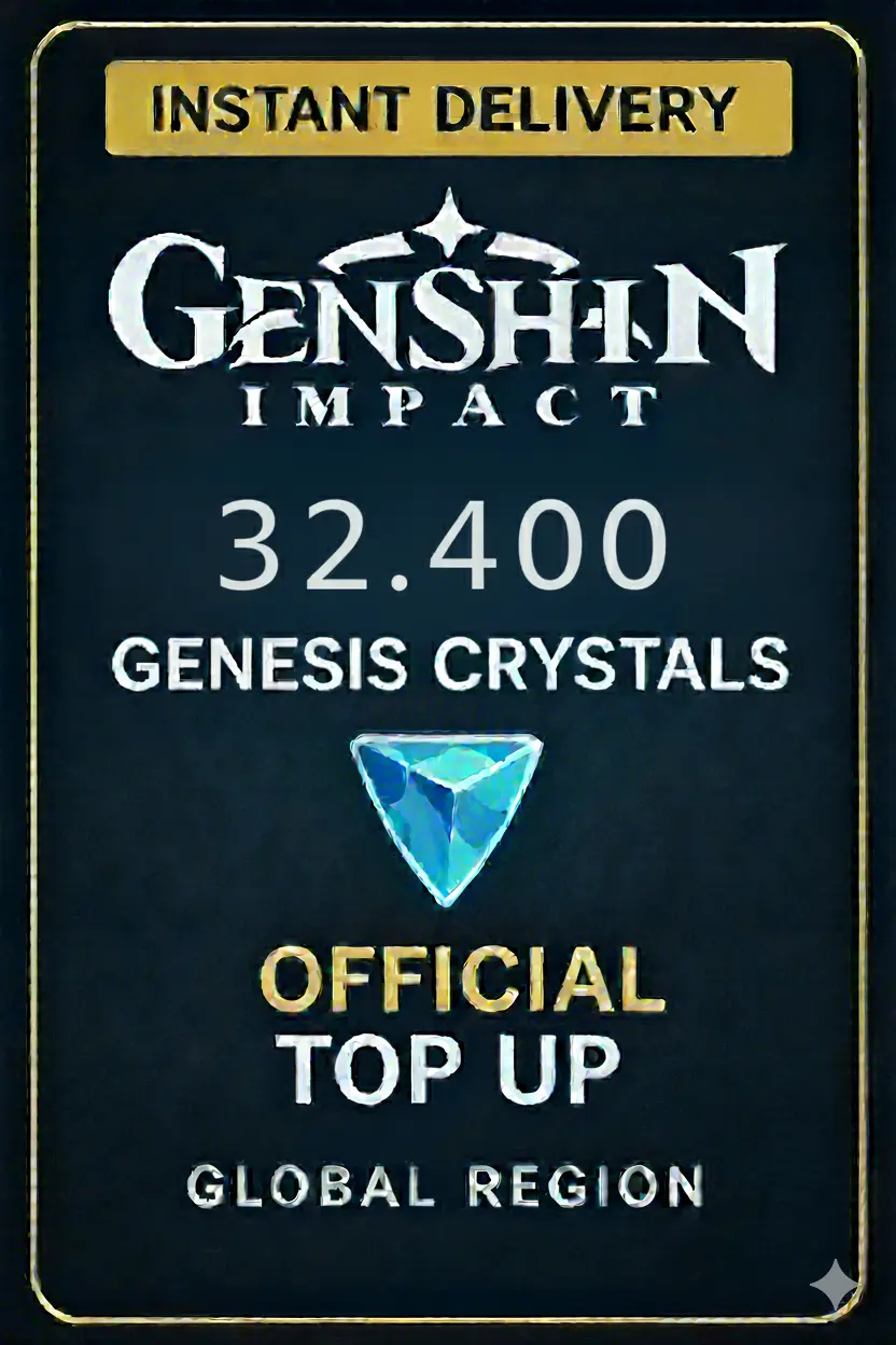 Genshin Impact 32.400 Kristal Genesis Tambah Genshin Impact 32.400 Kristal Genesis Tambah