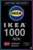 IKEA 1000 NOK