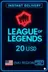 League Of Legends NA 20 USD Riot Geschenkkarte