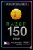 Razer Gold Phillipines PHP 150