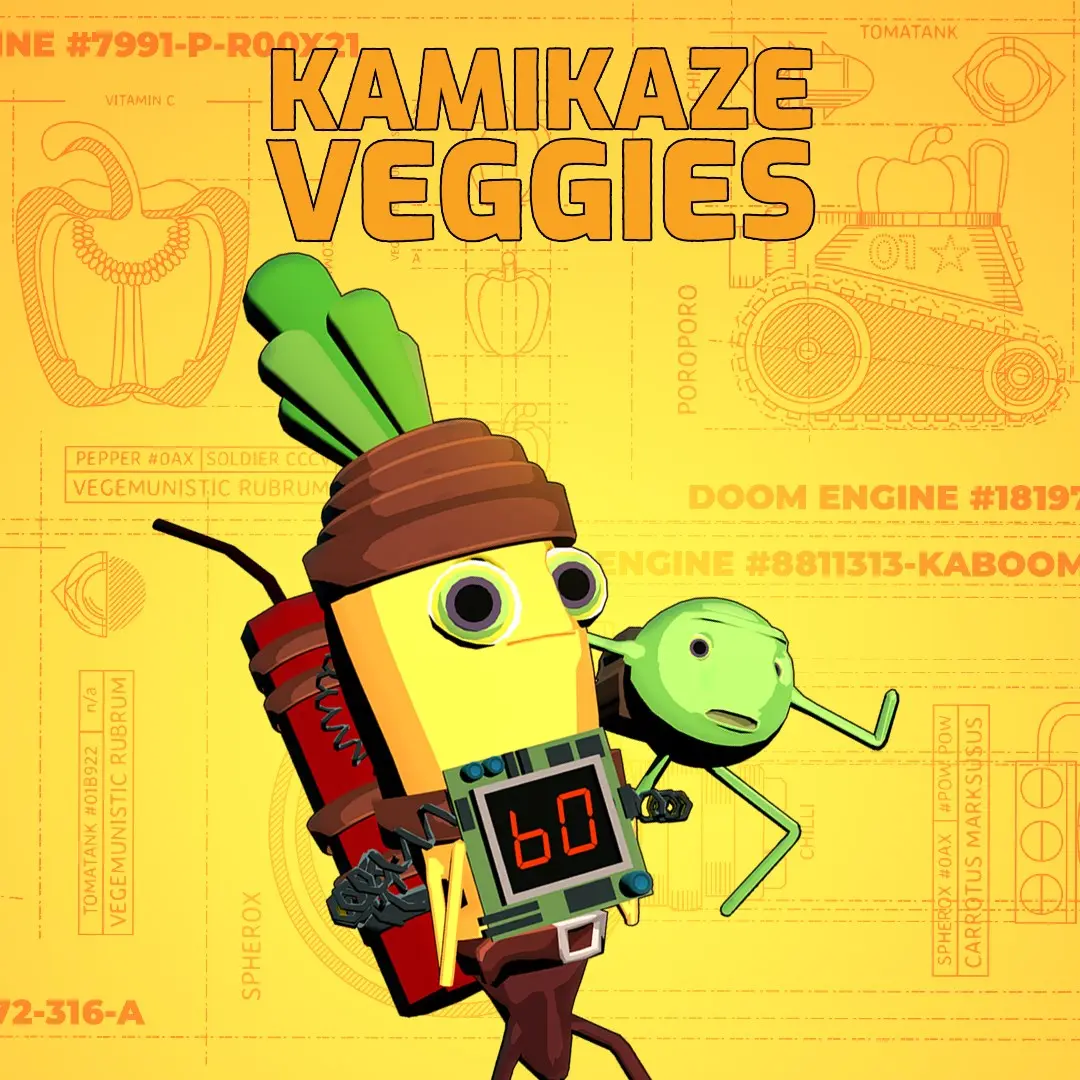 Kamikaze Veggies (Xbox Game EU)
