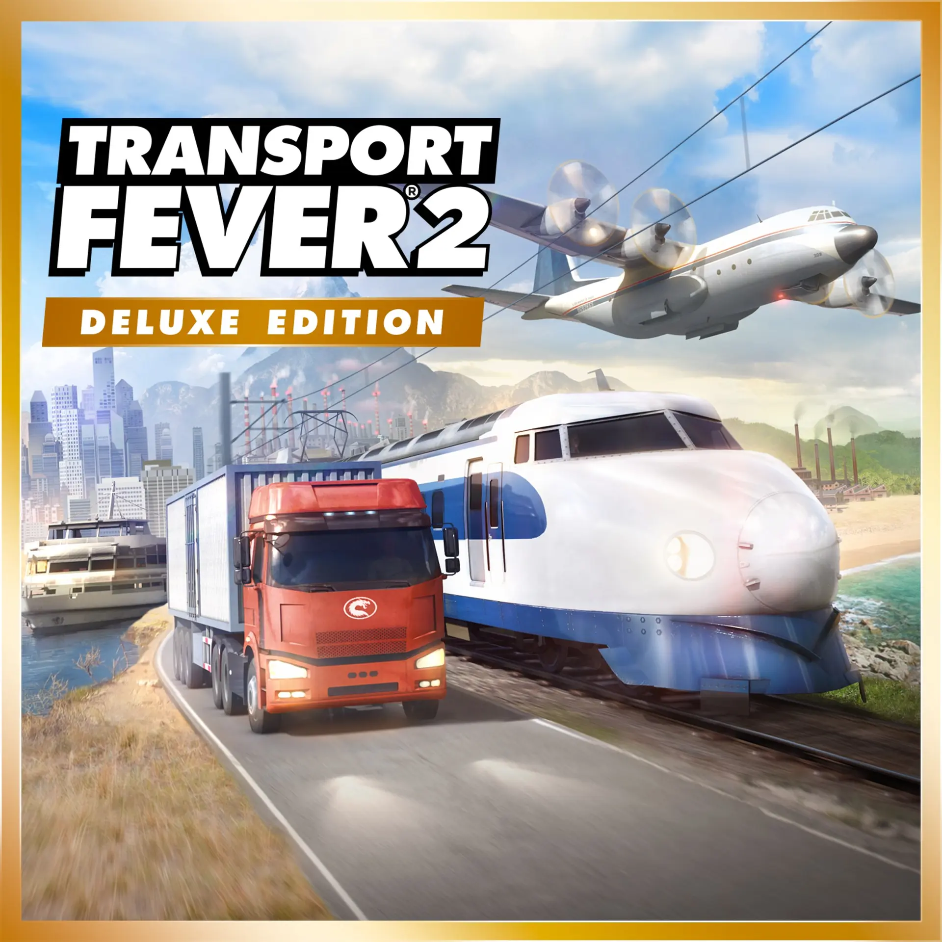 Transport Fever 2: Console Edition – Deluxe Edition (XBOX One - Cheapest Store)
