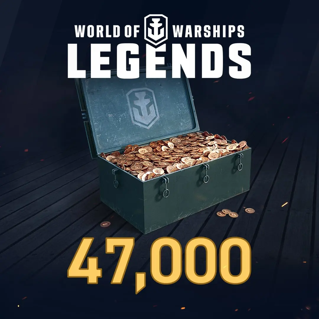 World of Warships: Legends - 47,000 Doubloons (XBOX One - Cheapest Store)