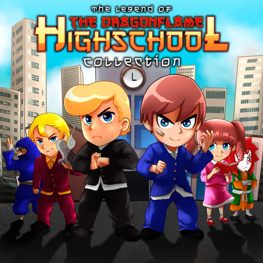 The Legend of the Dragonflame Highschool Collection (Xbox Games TR)