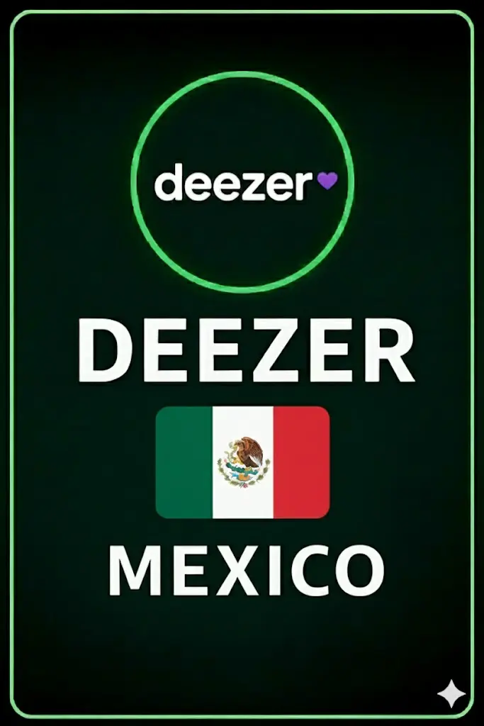 Купить подарочную карту Deezer MX Купить подарочную карту Deezer MX
