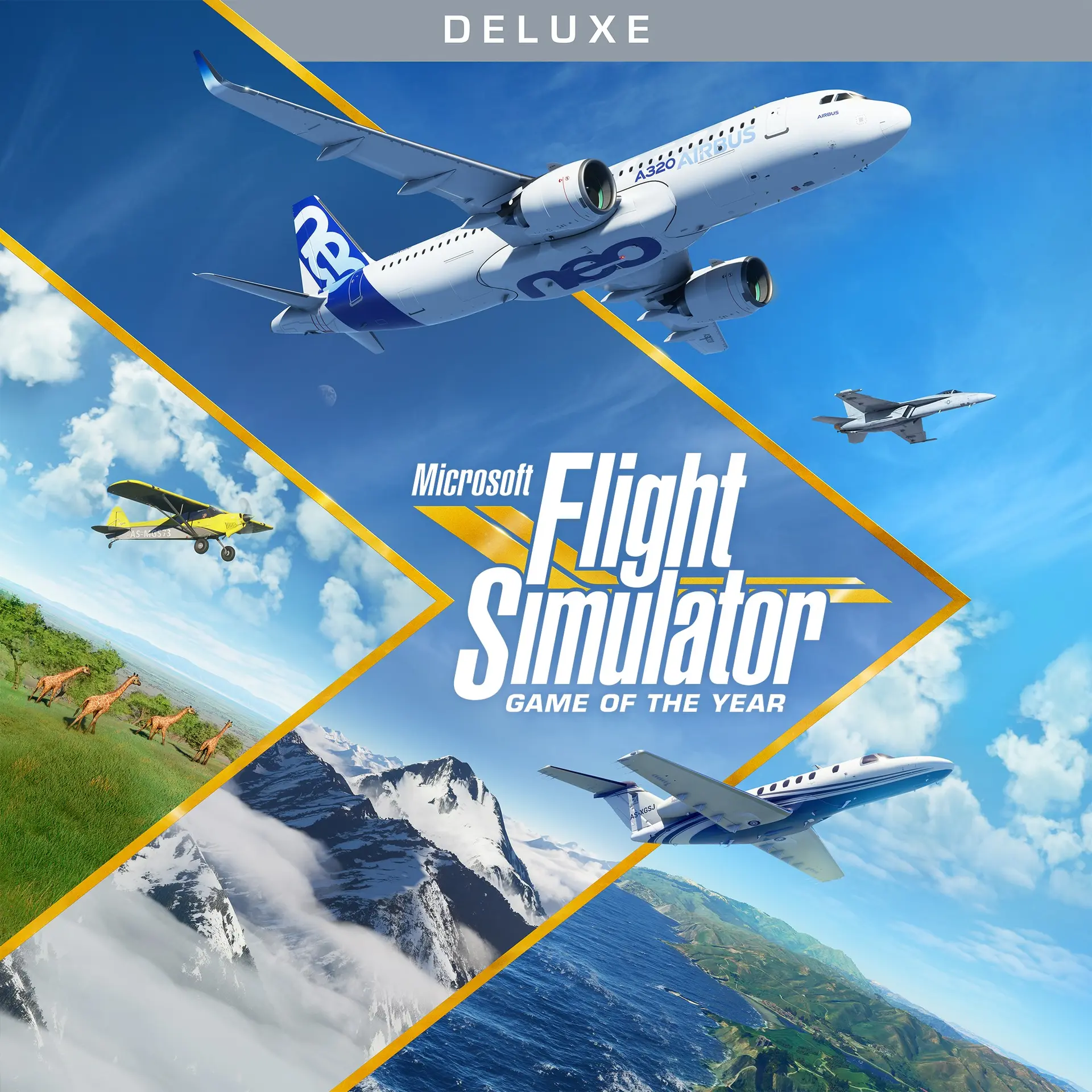 Microsoft Flight Simulator: Deluxe Game of the Year Edition (XBOX One - Cheapest Store)