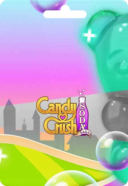Compre Barras de Ouro do Candy Crush Soda Saga (EUA) Compre Barras de Ouro do Candy Crush Soda Saga (EUA)