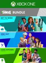 The Sims™ 4 Bundle - Get to Work, Dine Out, Cool Kitchen Stuff (XBOX One - Cheapest Store)