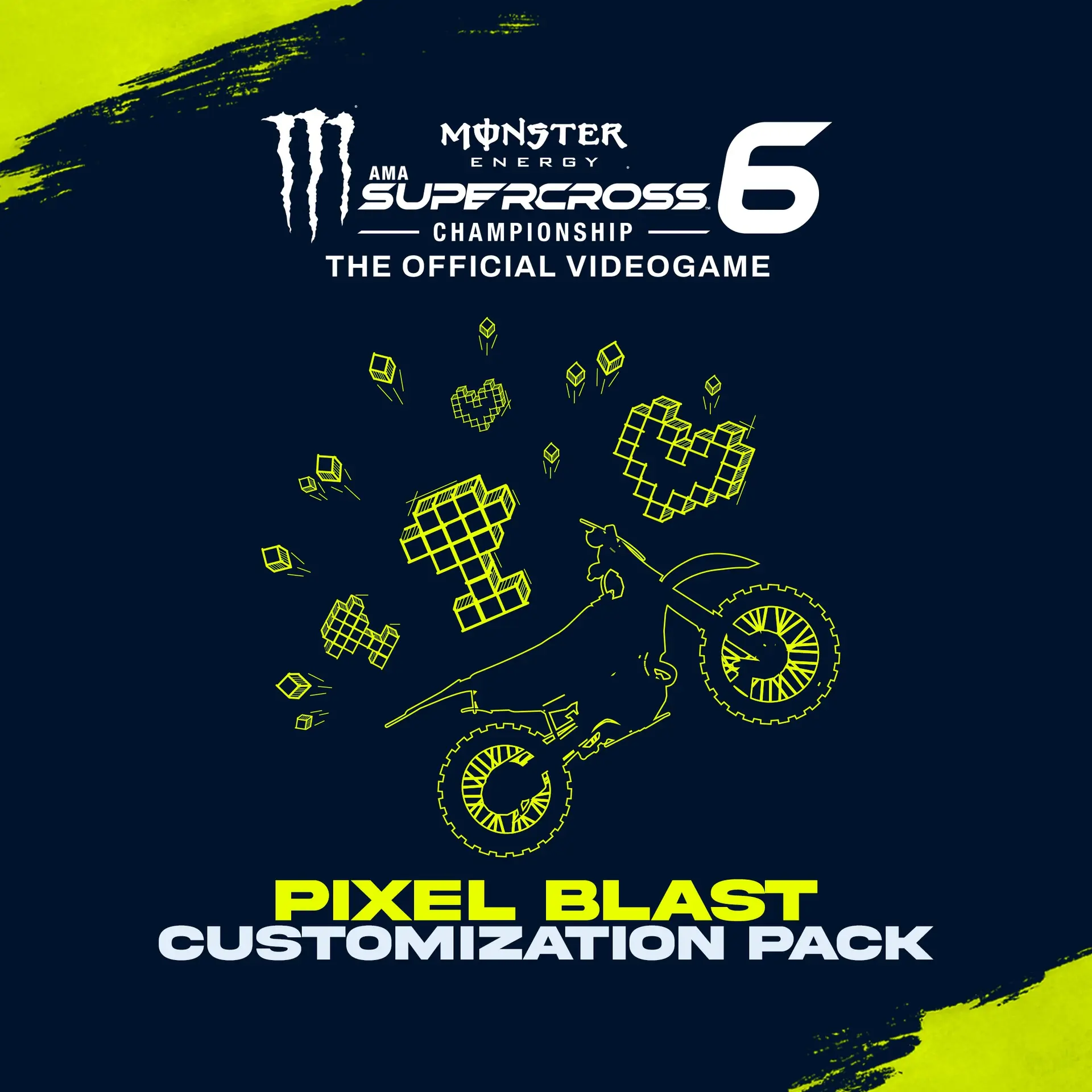 Monster Energy Supercross 6 - Customization Pack Pixel Blast (Xbox Games US)