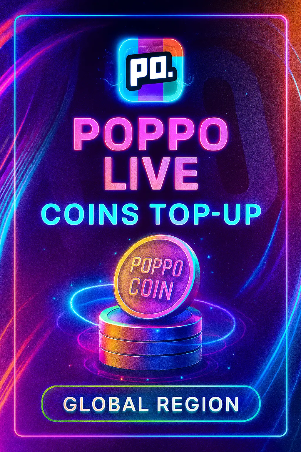Poppo Live Coins (Top-Up) Poppo Live Coins (Top-Up)