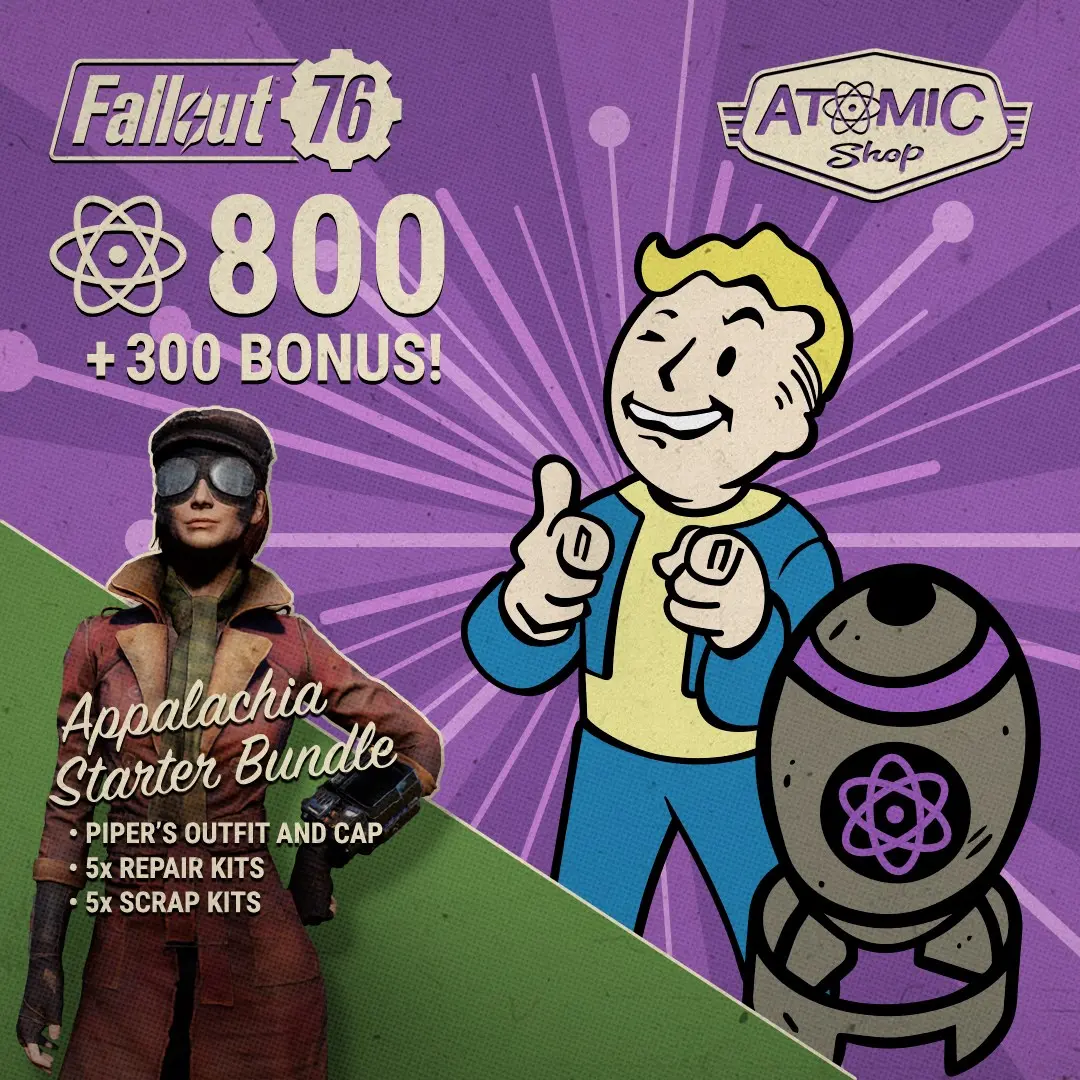 Fallout 76: Appalachia Starter Bundle (Xbox Game EU) Fallout 76: Appalachia Starter Bundle (Xbox Game EU)