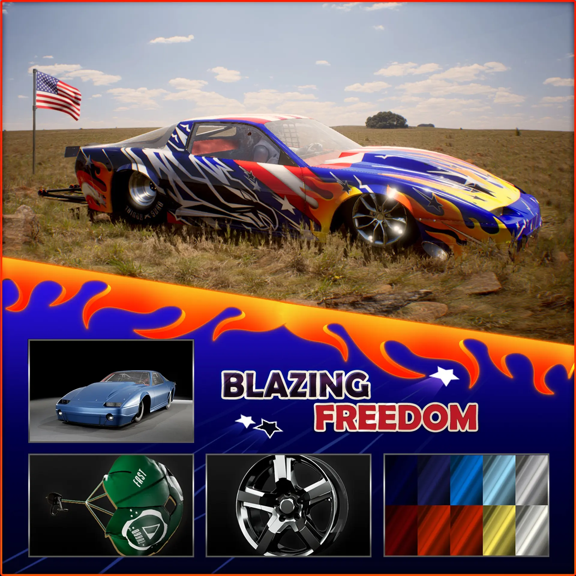 Street Outlaws 2: Winner Takes All - Blazing Freedom Bundle (Xbox Games BR)