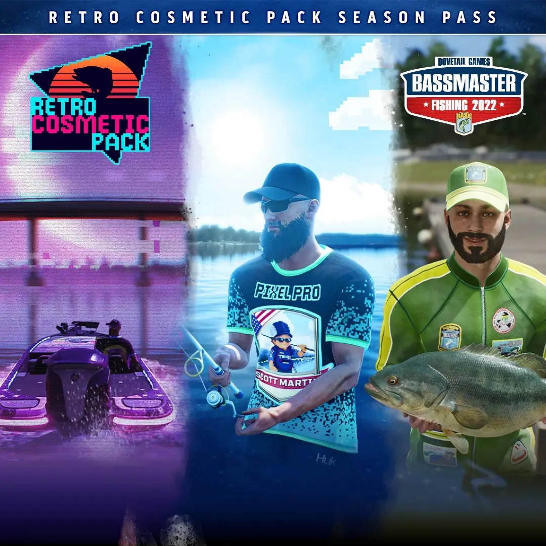 Bassmaster Fishing 2022: Retro Cosmetic Pack Season Pass (Xbox Games BR)
