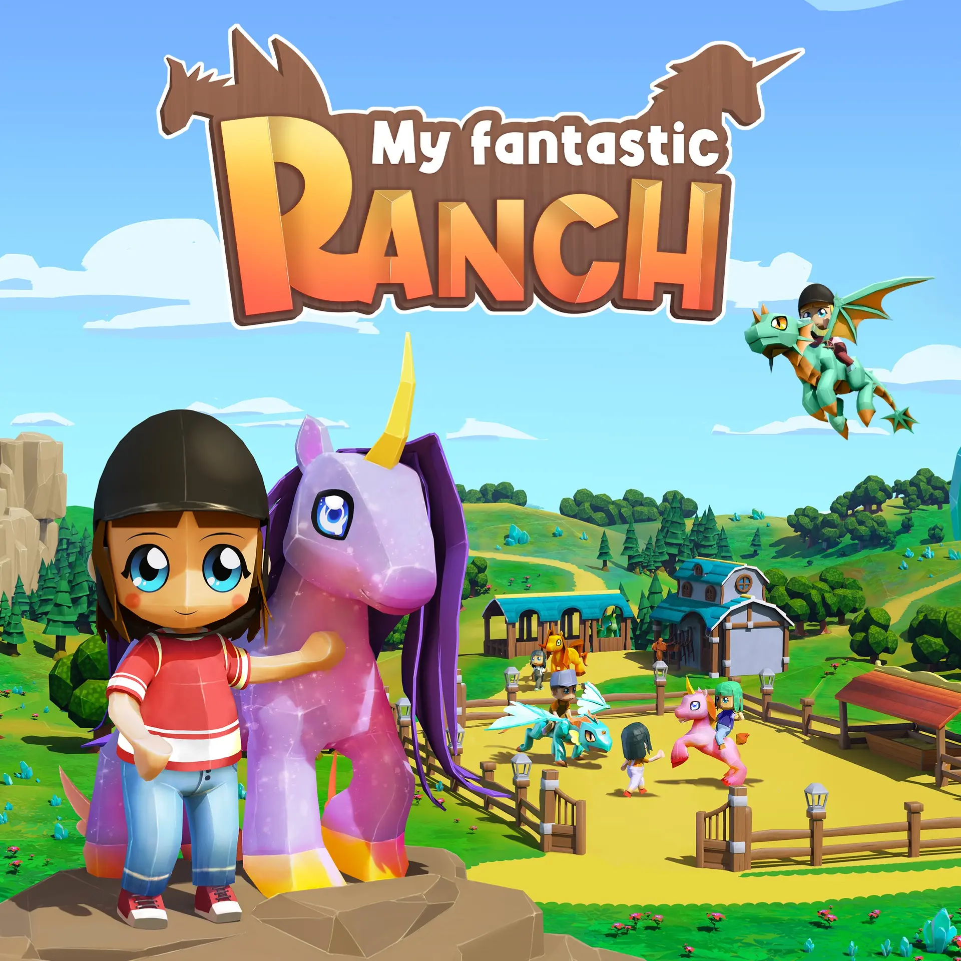 My Fantastic Ranch: Unicorn & Dragons (Xbox Games BR)