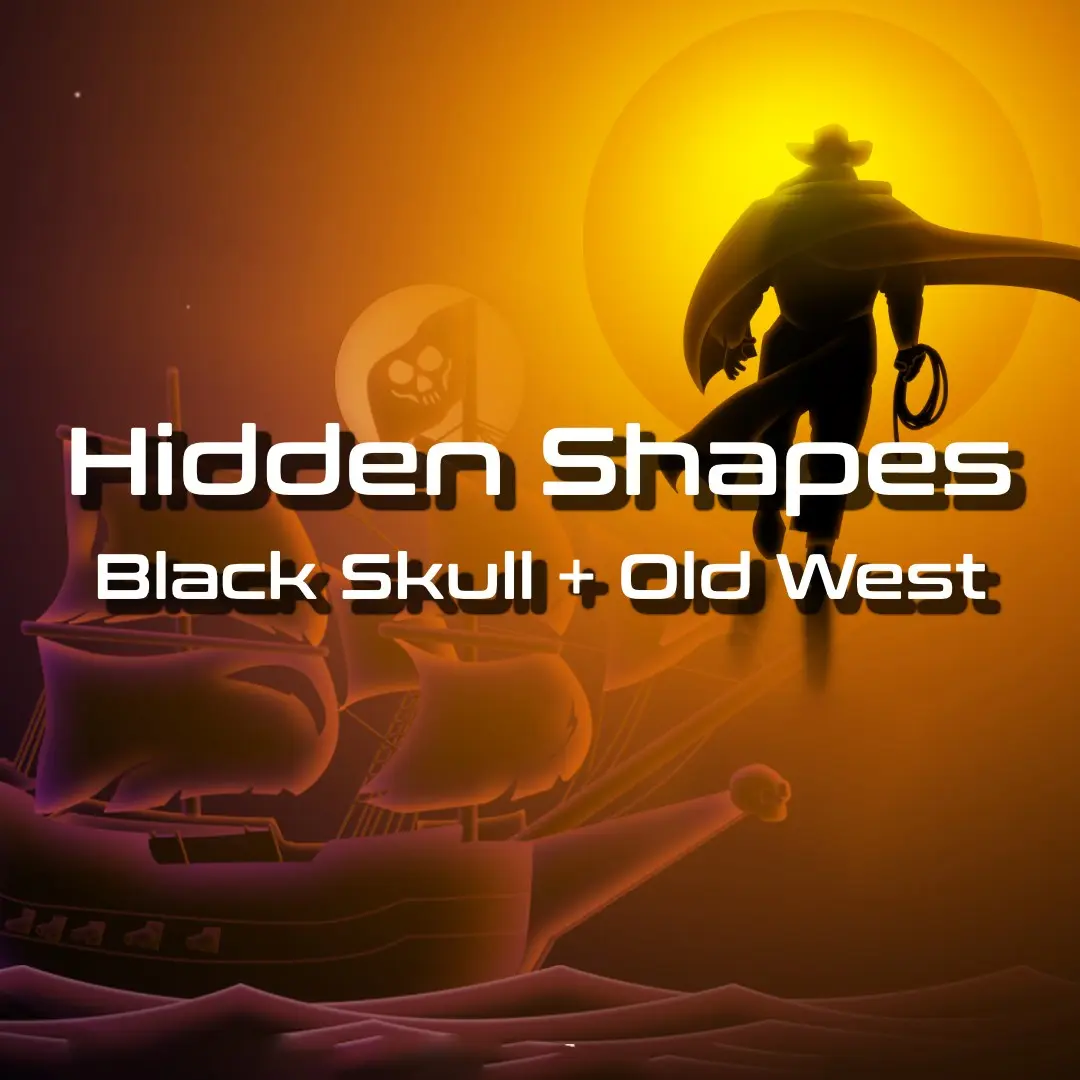 Hidden Shapes: Black Skull + Old West (XBOX One - Cheapest Store)