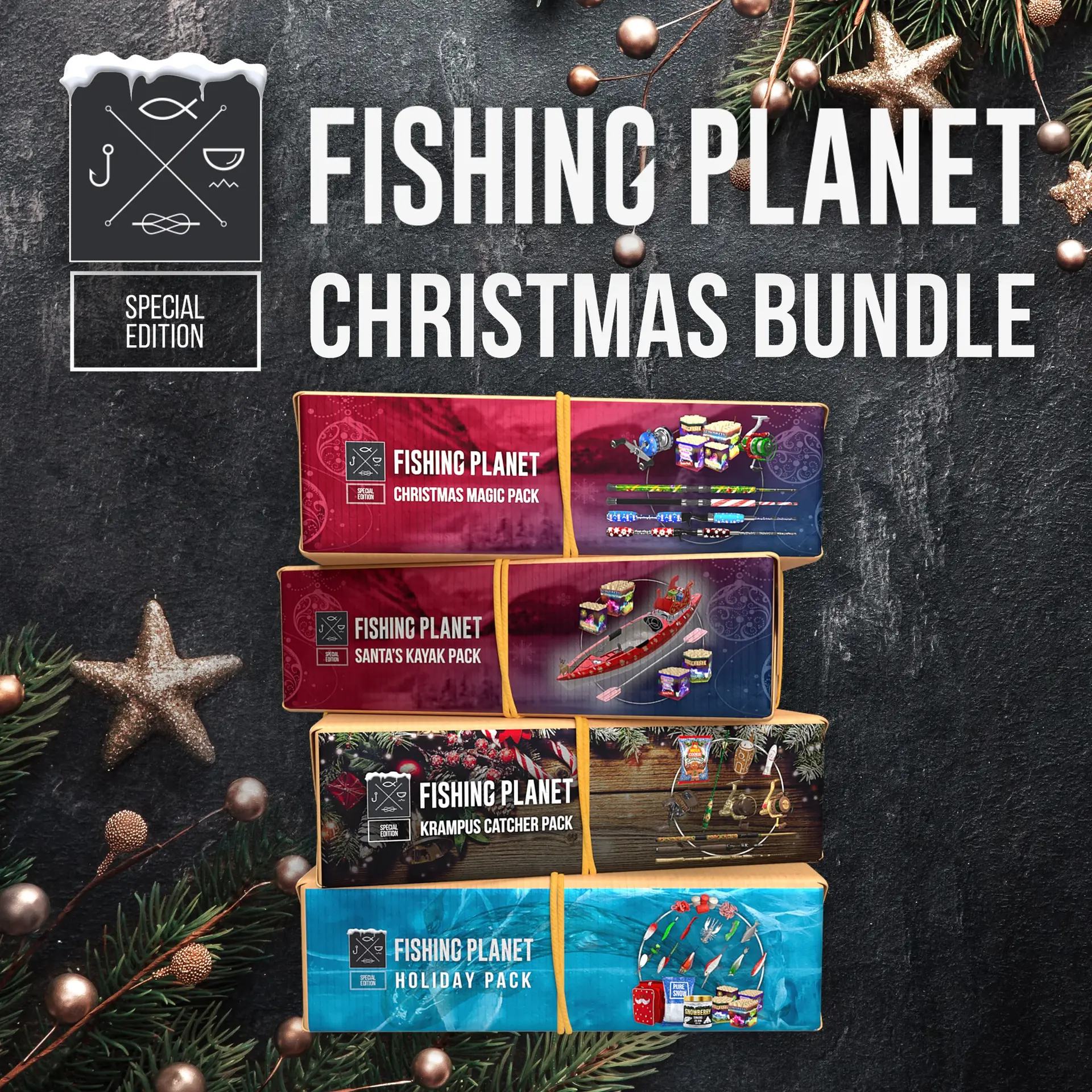 Fishing Planet - Christmas Bundle (XBOX One - Cheapest Store)