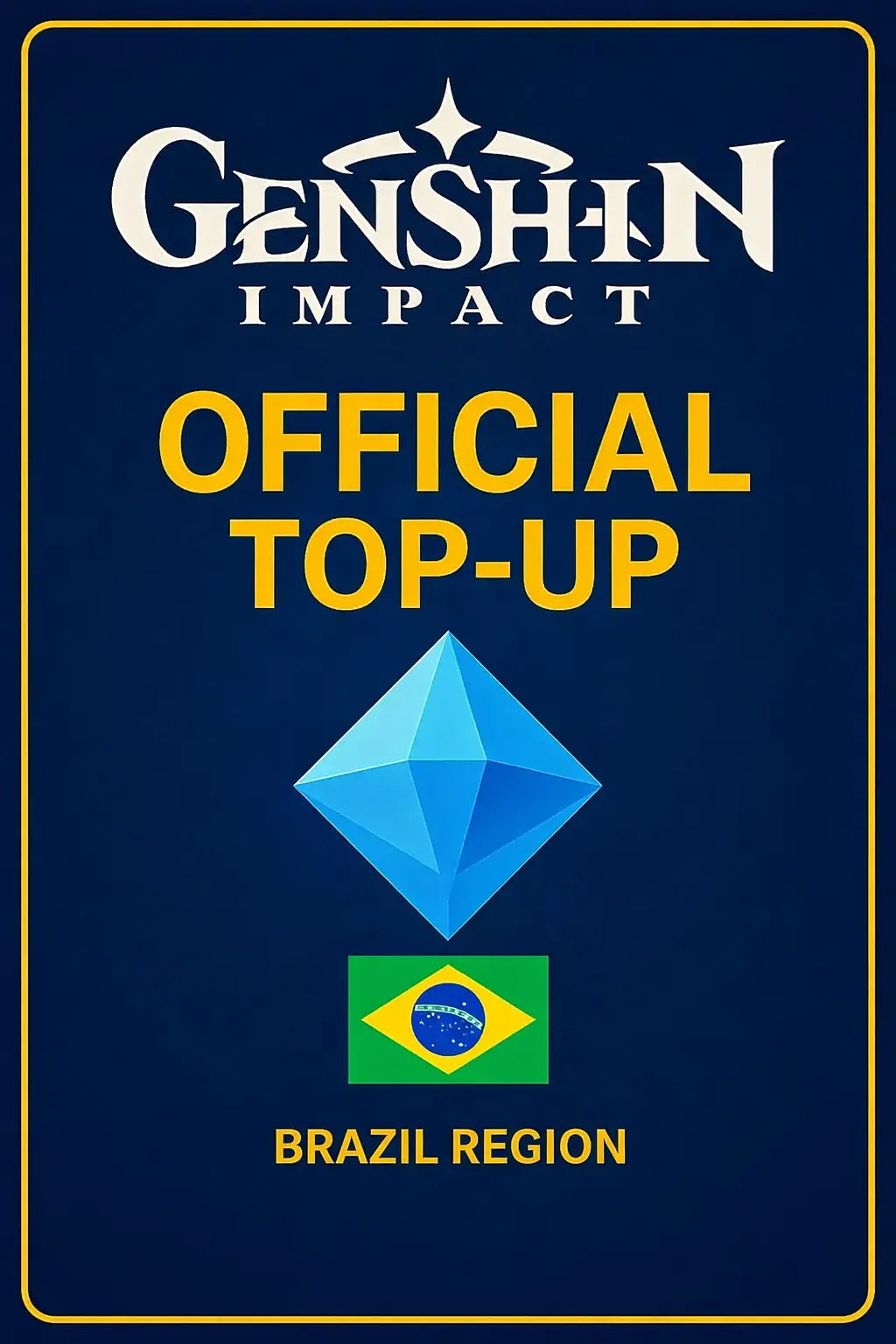 Genshin Impact Genesis Crystals Top-Up (Brazilië) Genshin Impact Genesis Crystals Top-Up (Brazilië)