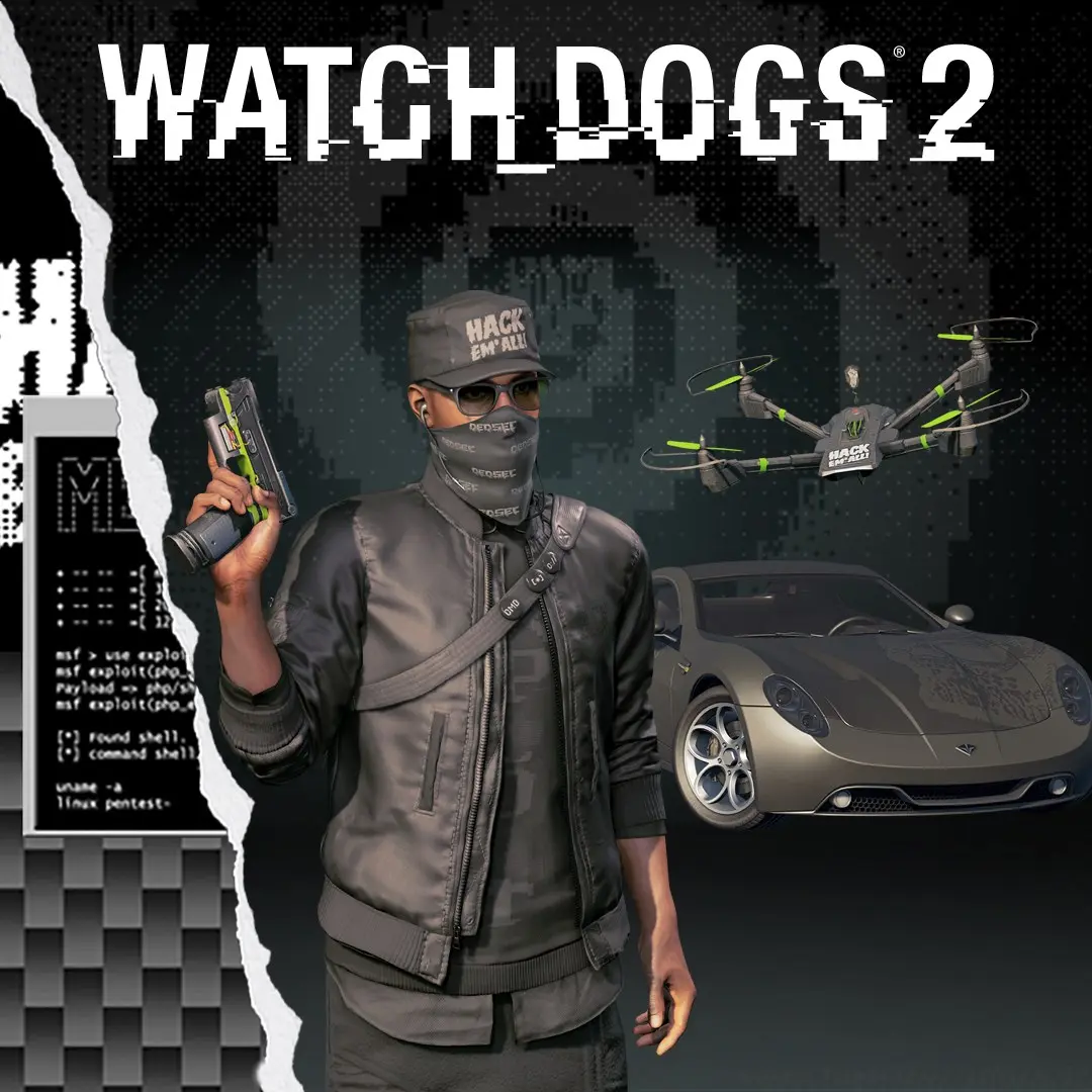 Watch Dogs2 - Black Hat Pack (Xbox Games BR)