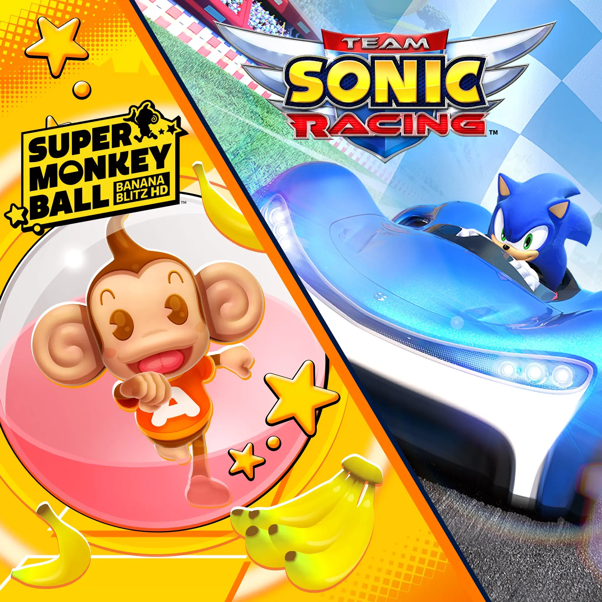 Team Sonic Racing & Super Monkey Ball: Banana Blitz HD (Xbox Games UK)