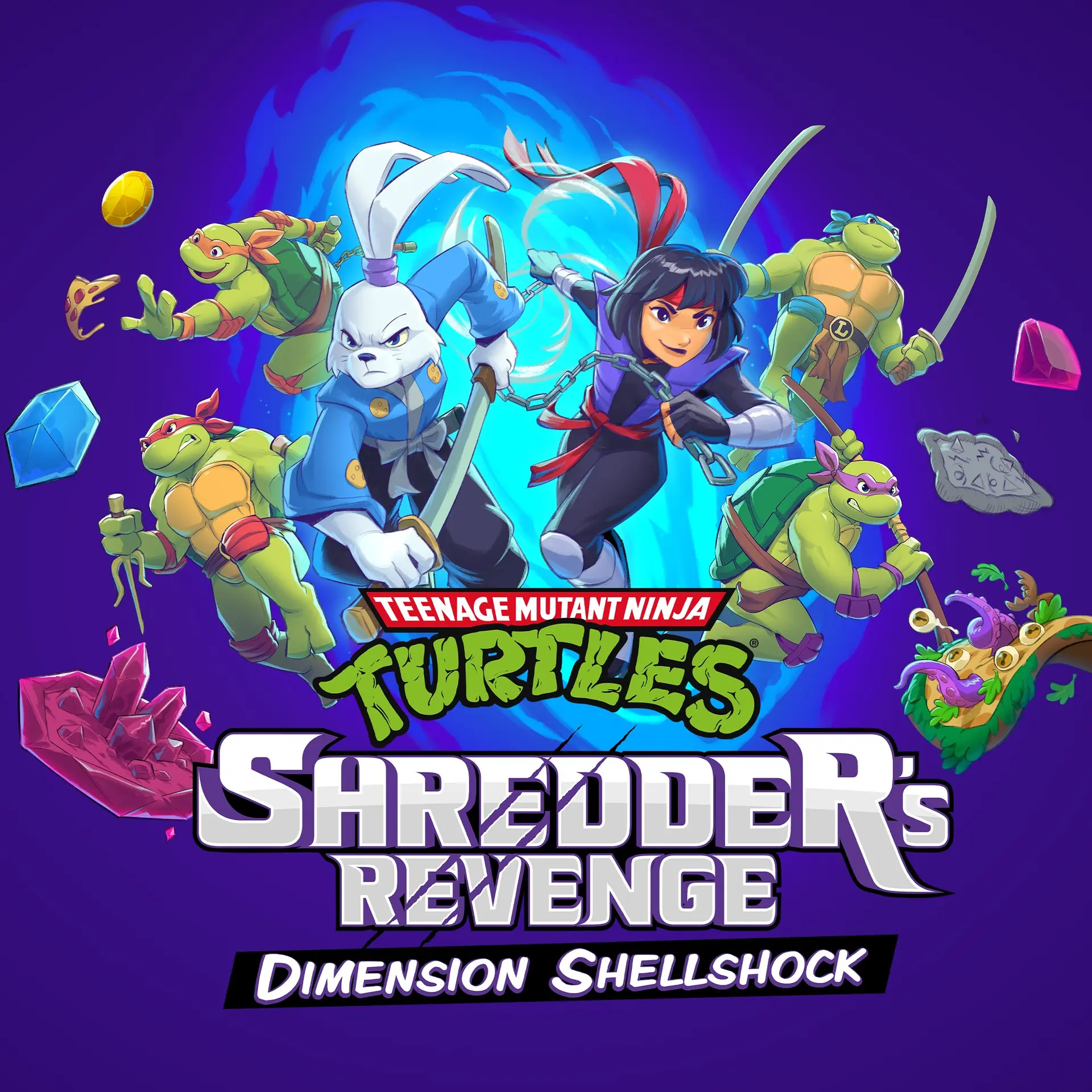 Teenage Mutant Ninja Turtles: Shredder's Revenge - Dimension Shellshock (Xbox Game EU)