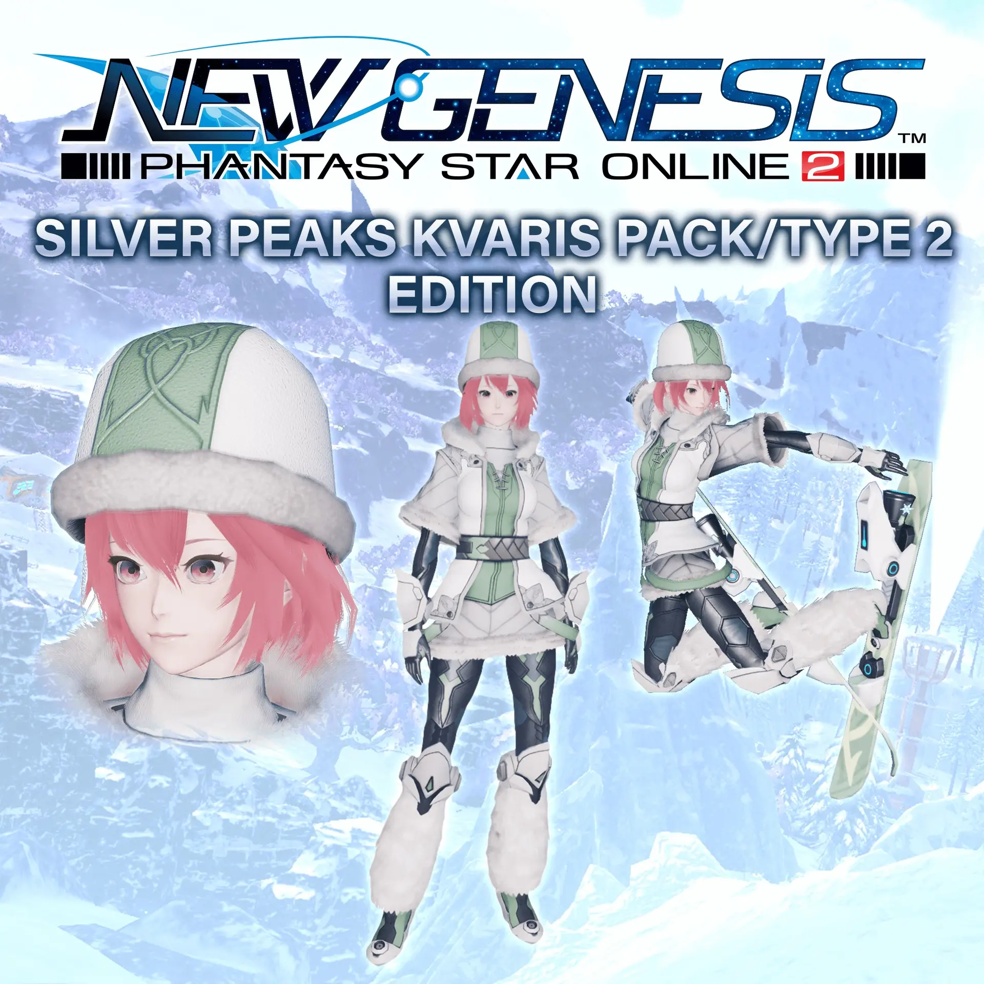 PSO2:NGS - Silver Peaks Kvaris Pack/Type 2 Edition (Xbox Game EU)