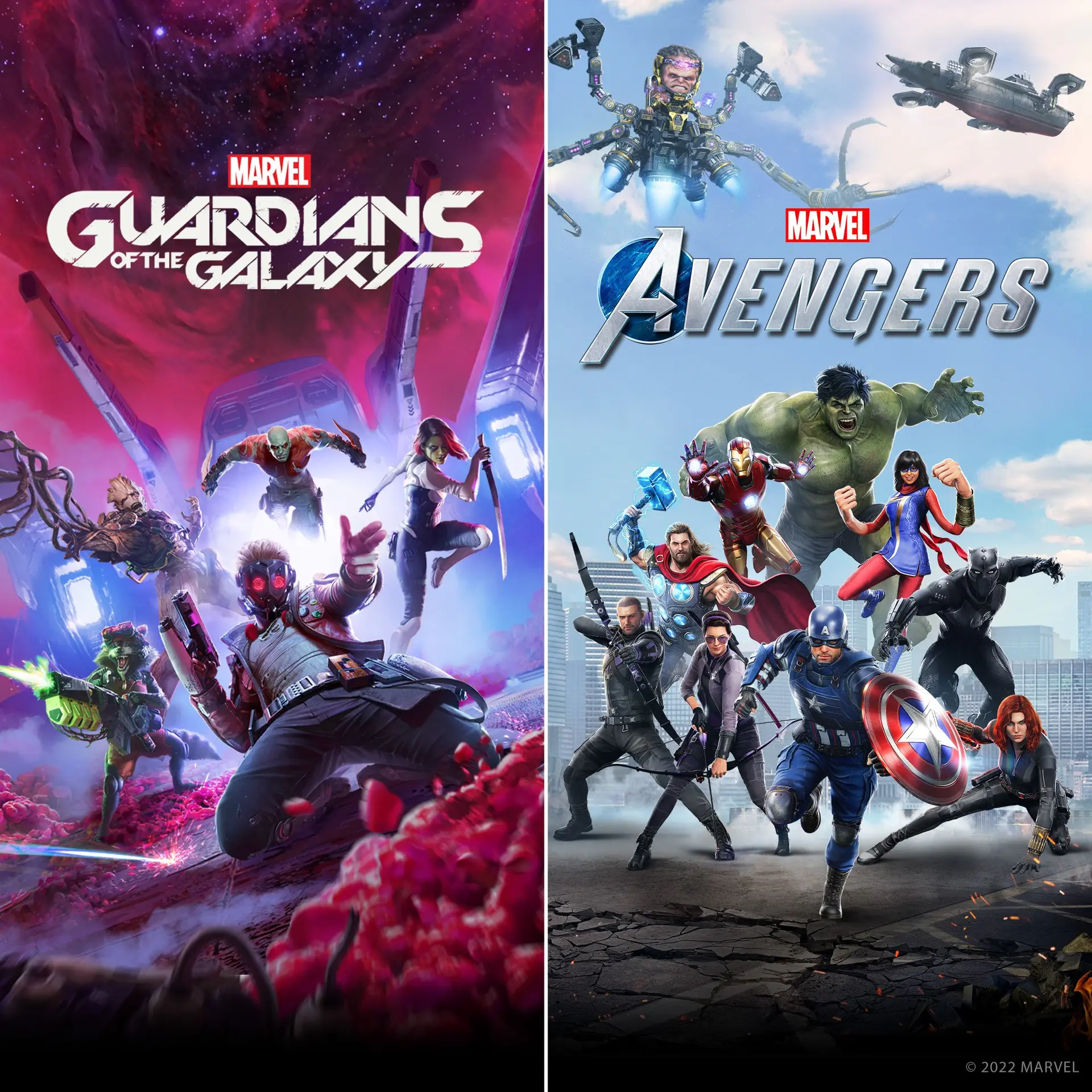 Marvel's Guardians of the Galaxy + Marvel's Avengers (XBOX One - Cheapest Store)
