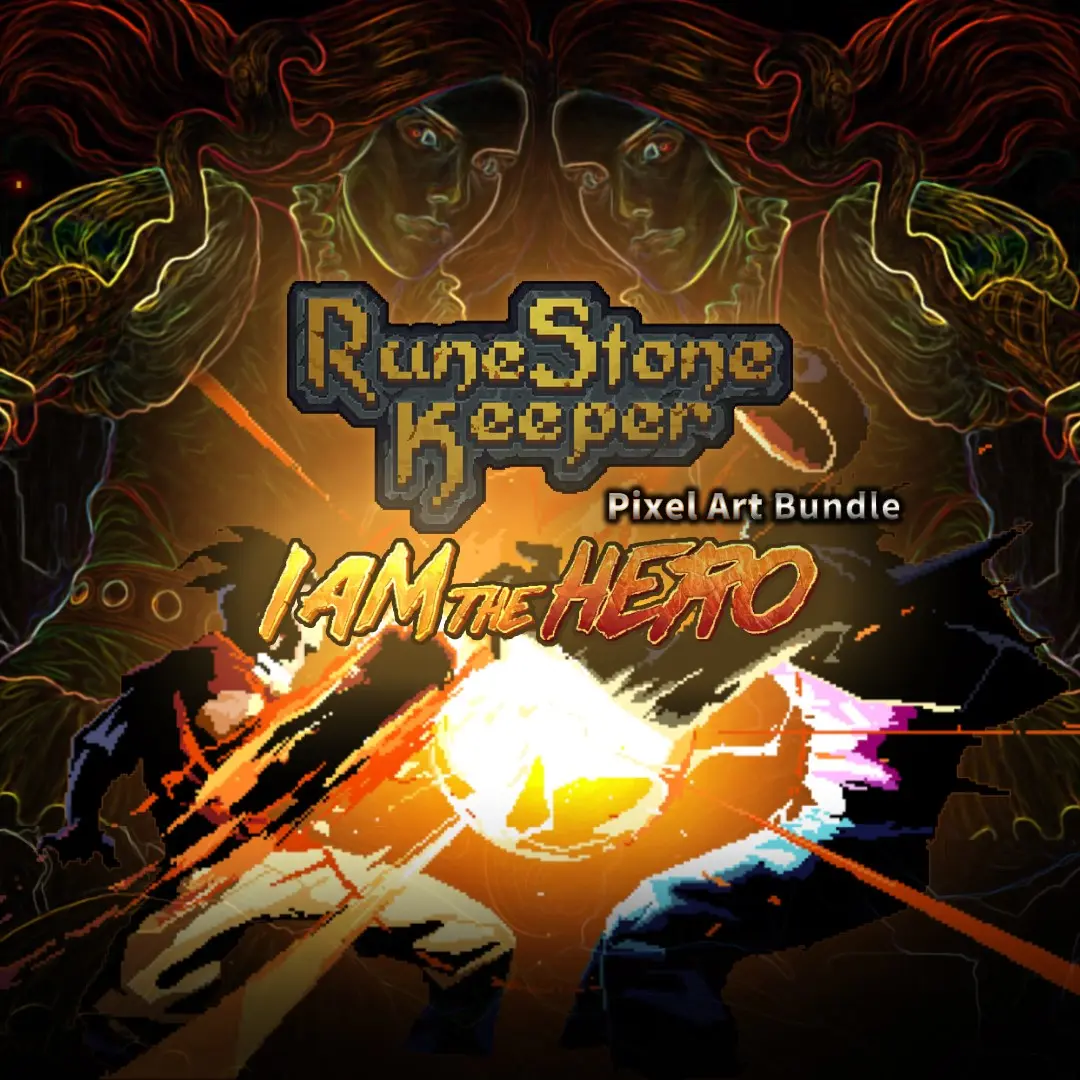 RuneStone Keeper and I am the hero PixelArt Bundle (Xbox Games BR)