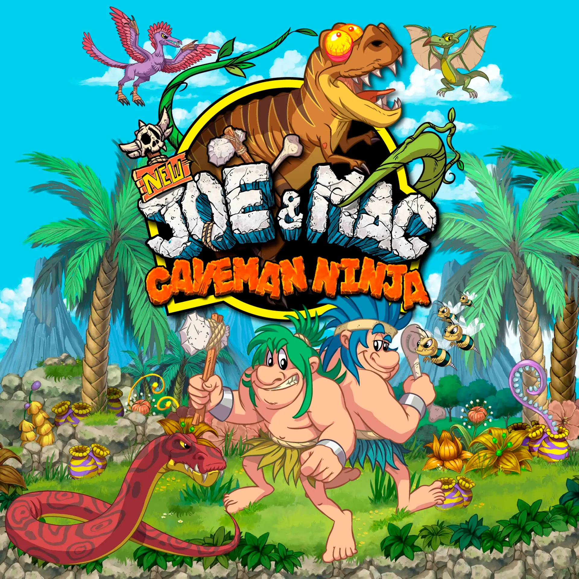 New Joe & Mac - Caveman Ninja (XBOX One - Cheapest Store)