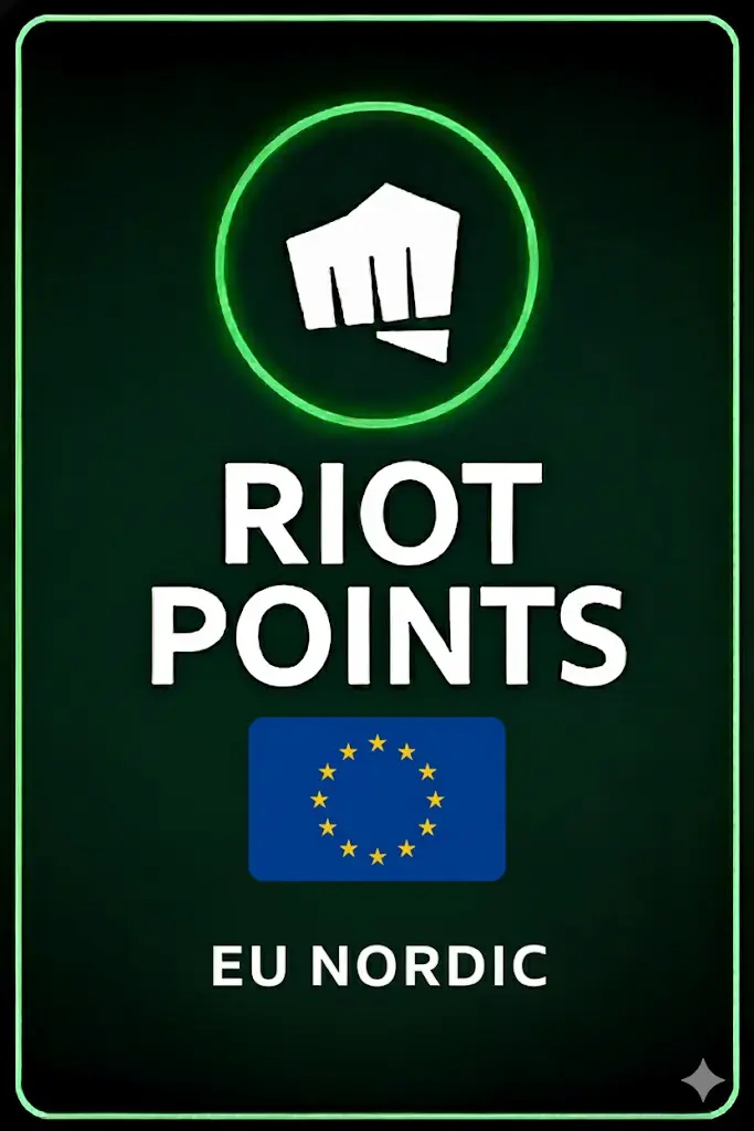 Riot Points Gift Card EU Nordic / East Store Riot Points Gift Card EU Nordic / East Store