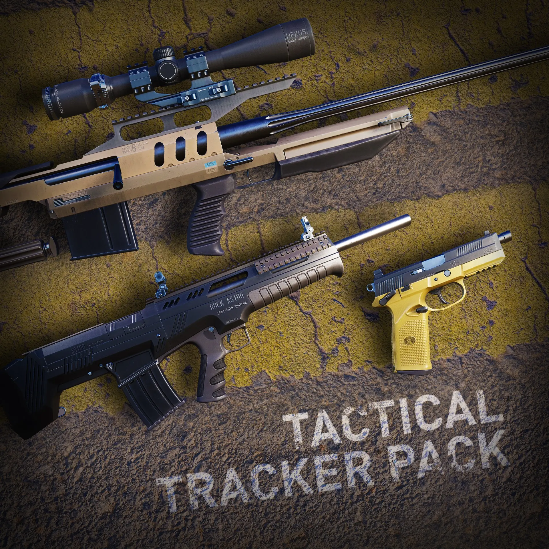 Tactical Tracker Weapons Pack (Xbox Games BR)