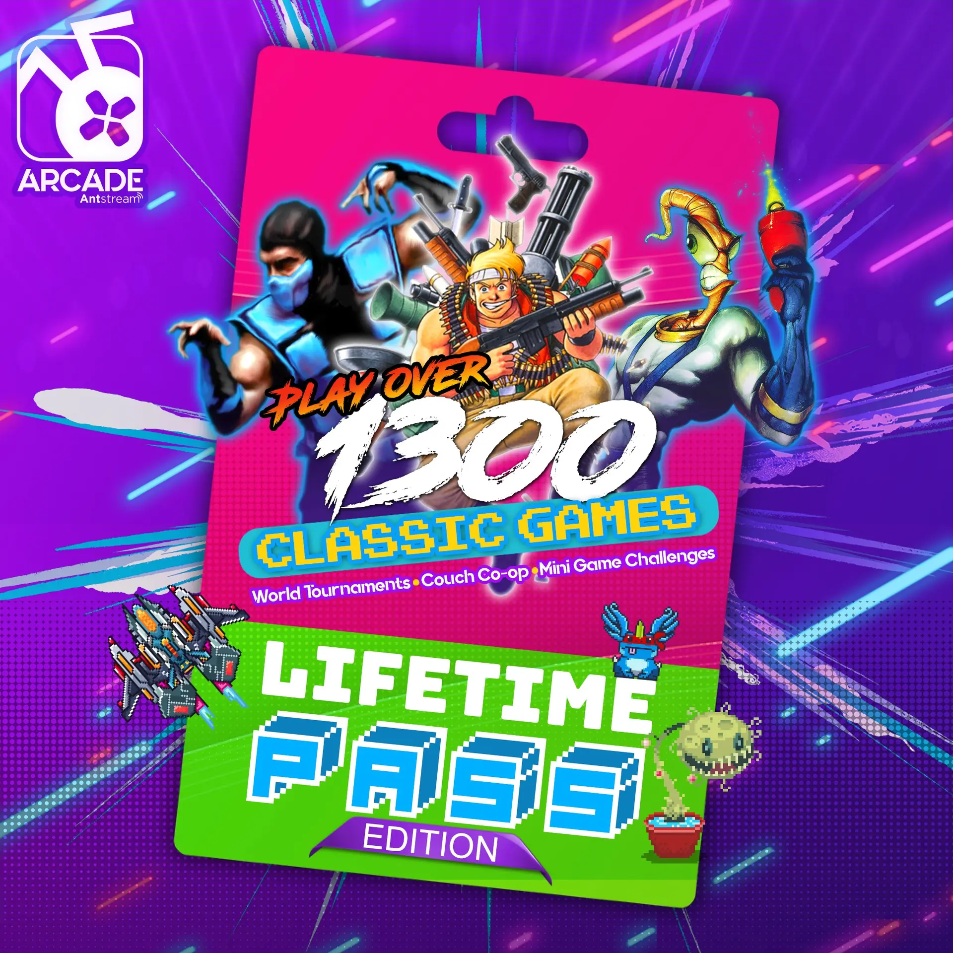 Antstream Arcade - Lifetime Pass Edition (XBOX One - Cheapest Store)