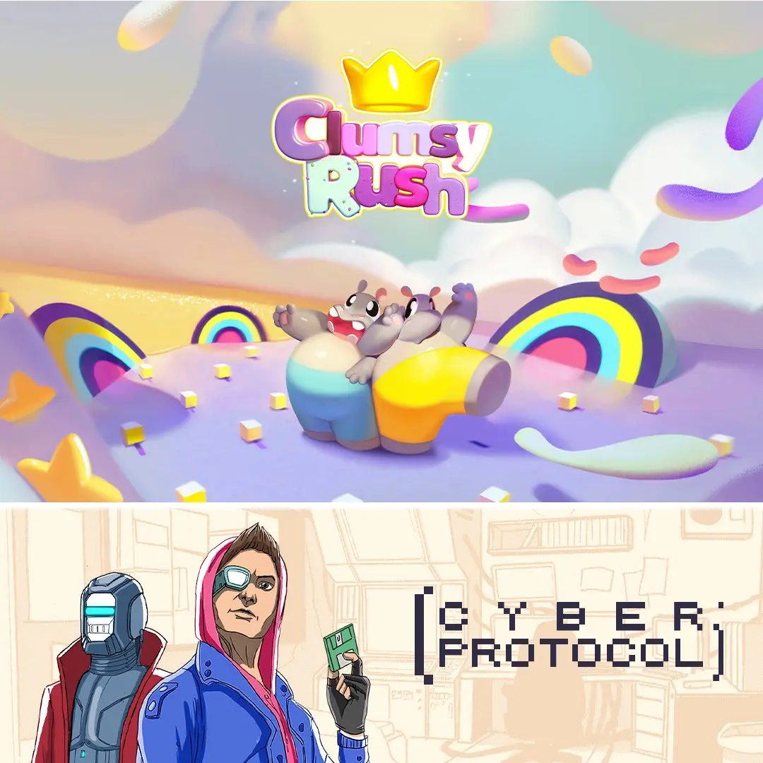 Clumsy Rush + Cyber Protocol (Xbox Games BR)