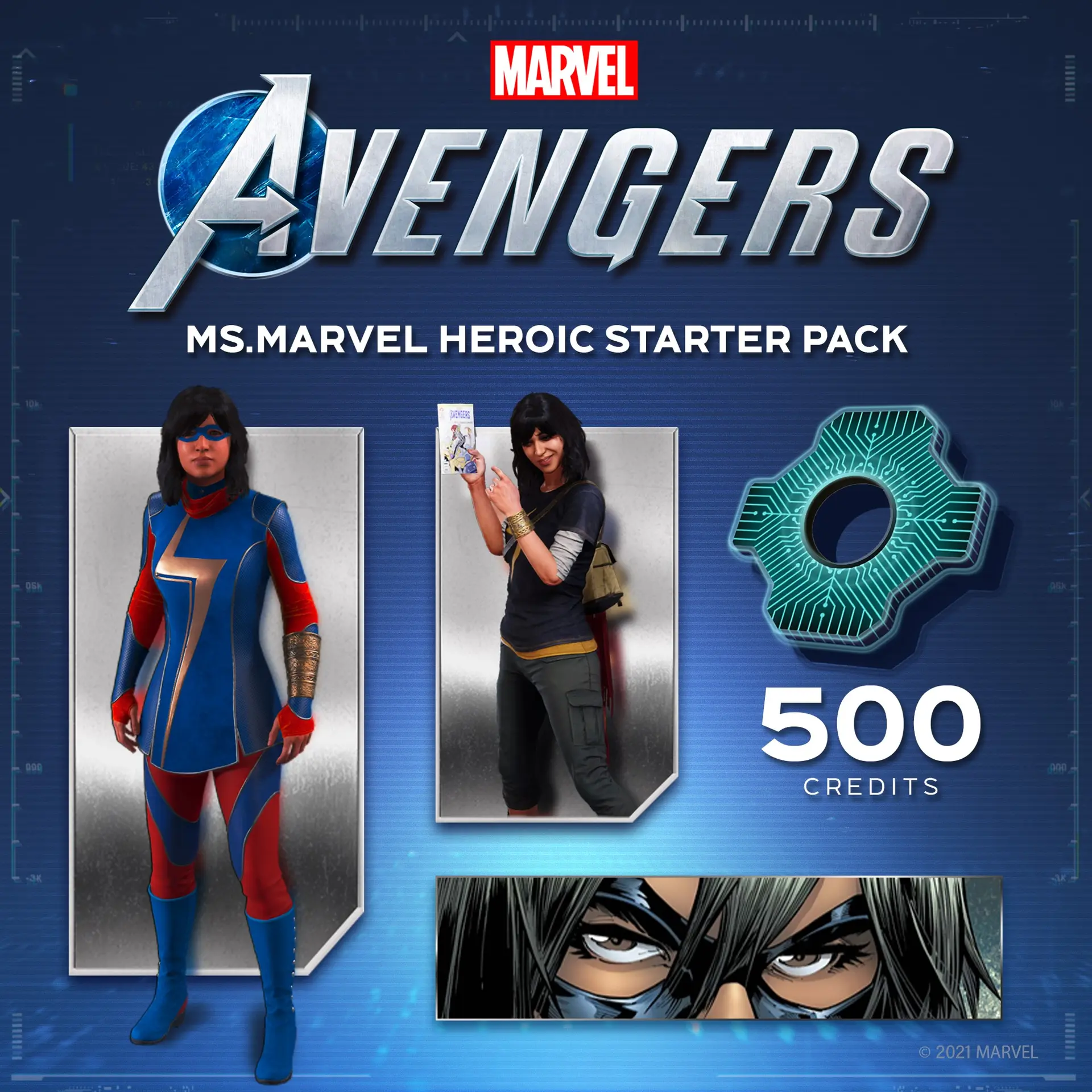 Marvel's Avengers Ms. Marvel Heroic Starter Pack (XBOX One - Cheapest Store)