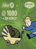 Fallout 76: 1000 (+100 Bonus) Atoms (Xbox Games TR)