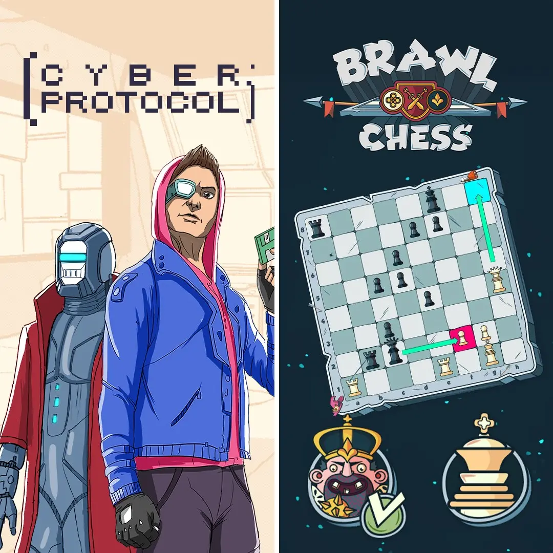 Brawl Chess + Cyber Protocol (Xbox Games US)