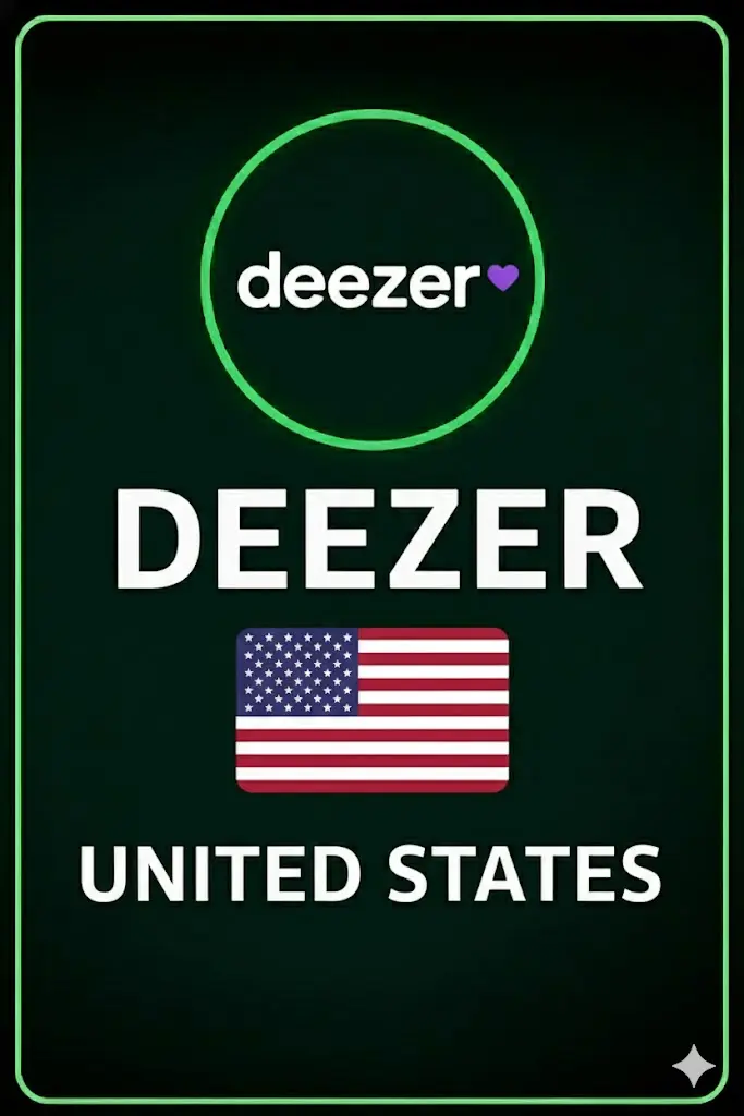 Kjøp Deezer gavekort USA Kjøp Deezer gavekort USA